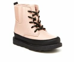 Flash Sale 😉 Girls' Carters Infant & Toddler & Little Kid Cliona Lace-Up 🥾 Boots Pink 👍 -GIRLS' BOOTS Shop 2 63