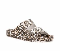 Best reviews of ✨ Girls' Olivia Miller Little Kid & Big Kid Leopard Footbed 🩴 Sandals Leopard 💯 -GIRLS' BOOTS Shop 2 645