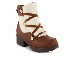 Best deal 🎉 Girls' Kenneth Cole Little Kid & Big Kid Terri Hike 🥾 Boots Cognac 🤩 -GIRLS' BOOTS Shop 2 65