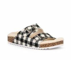 Best Sale 👍 Girls' Olivia Miller Little Kid & Big Kid Gigi Footbed 🩴 Sandals Black/White 💯 8 Best Sale 👍 Girls' Olivia Miller Little Kid & Big Kid Gigi Footbed 🩴 Sandals Black/White 💯 -GIRLS' BOOTS Shop 2 657