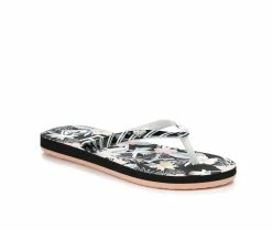 Brand new 😉 Girls' Roxy Little Kid & Big Kid RG Pebbles VII Flip-Flops Black/Coral 😉 -GIRLS' BOOTS Shop 2 662