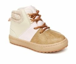 Discount 👏 Kids' OshKosh B'gosh Infant & Toddler & Little Kid Wistman Lace-Up 🥾 Boots Beige 🎁 -GIRLS' BOOTS Shop 2 67