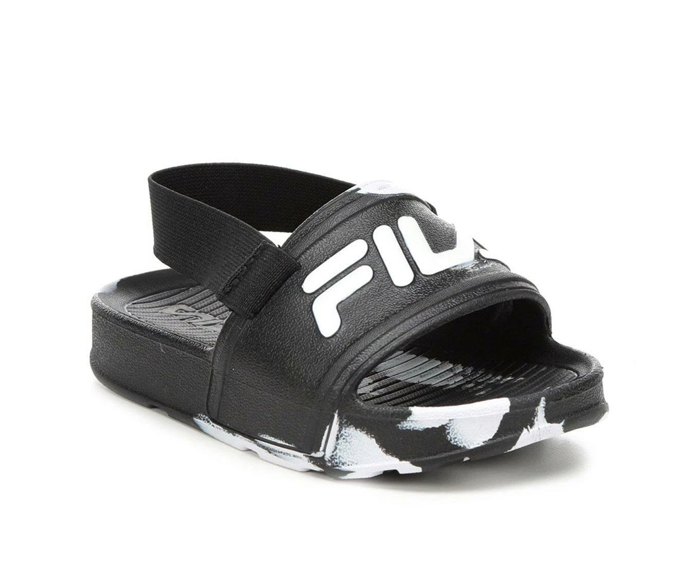 Deals ๐ Kids' Fila Toddler Sleek Slide Marble Sport Slides Black/Wht/Wht ๐ 3 Deals ๐ Kids' Fila Toddler Sleek Slide Marble Sport Slides Black/Wht/Wht ๐ - Image 3