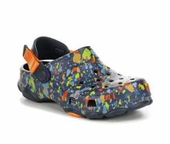 Promo 🥰 Kids' Crocs Little Kid & Big Kid Classic All-Terrain Terrazzo Clogs Navy/Multi 😉 -GIRLS' BOOTS Shop 2 705