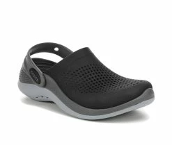 Promo 👏 Kids' Crocs Little Kid & Big Kid LiteRide Clogs Black/Grey 😉 -GIRLS' BOOTS Shop 2 713