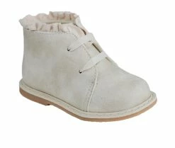 Promo ❤️ Girls' Baby Deer Toddler & Little Kid Mila 🥾 Boots Ivory ❤️ -GIRLS' BOOTS Shop 2 80