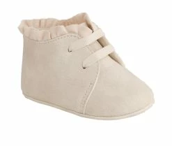 Coupon ⌛ Girls' Baby Deer Infant Mila Crib 👟 Shoes Ivory ⭐ -GIRLS' BOOTS Shop 2 81