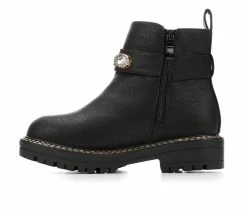 Outlet ✨ Girls' MIA Little Kid & Big Kid Lucaa 🥾 Boots Black 😍 -GIRLS' BOOTS Shop 3 100