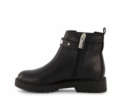 Budget ❤️ Girls' Marc Fisher Children's Little Kid & Big Kid Jade Strap 🥾 Boots Black 🤩 -GIRLS' BOOTS Shop 3 108