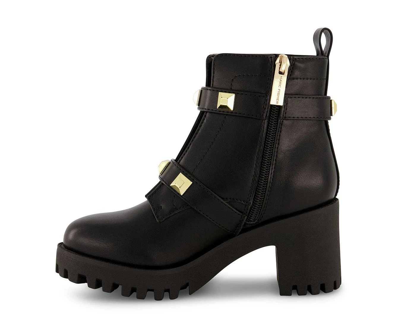 New 🥰 Girls' Marc Fisher Children's Little Kid & Big Kid Marika Stud Heeled Booties Black ✨ 4 New 🥰 Girls' Marc Fisher Children's Little Kid & Big Kid Marika Stud Heeled Booties Black ✨ - Image 4