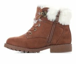 Coupon ❤️ Girls' Makalu Toddler Fantasyland Winter Booties Chestnut 🎁 -GIRLS' BOOTS Shop 3 129