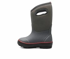 Promo ✔️ Kids' Bogs Footwear Toddler & Little Kid Classic II Stripe 🥾 Boots Dark Grey ⌛ -GIRLS' BOOTS Shop 3 206