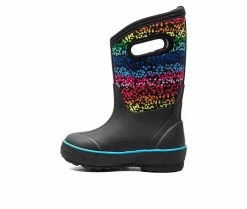 Best deal 🔥 Girls' Bogs Footwear Toddler & Little Kid Classic II Textures 🥾 Boots Black Multi 🔥 -GIRLS' BOOTS Shop 3 208