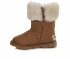 Promo 👍 Girls' Makalu Toddler Iceland Winter 🥾 Boots Chestnut 🎉 -GIRLS' BOOTS Shop 3 242