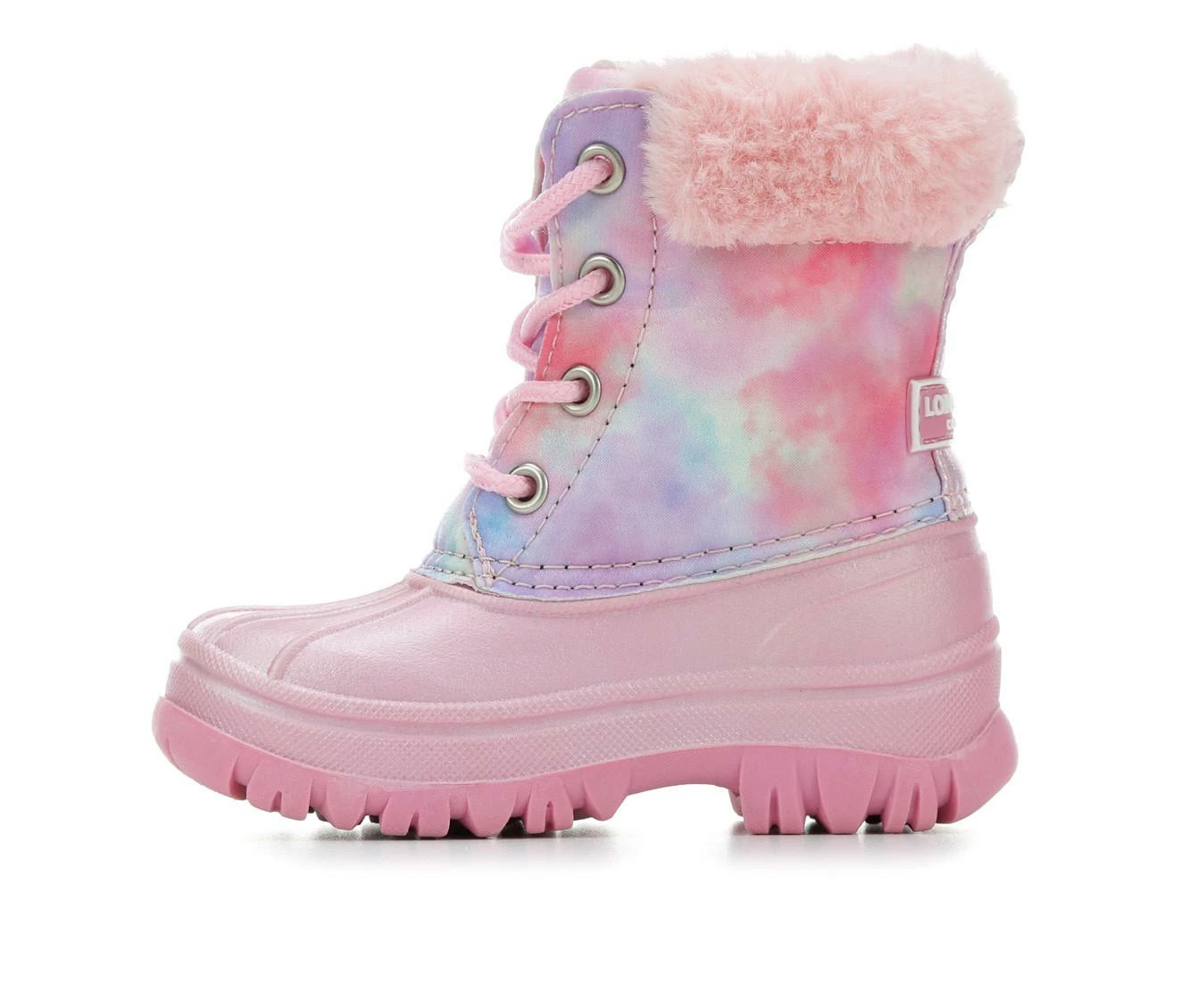 Best Sale 😍 Girls' London Fog Toddler Lil Coombe Winter 🥾 Boots Pink Multi 🤩 4 Best Sale 😍 Girls' London Fog Toddler Lil Coombe Winter 🥾 Boots Pink Multi 🤩 - Image 4