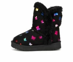 Buy 🛒 Girls' Olivia Miller Toddler Trisha Winter 🥾 Boots Black/Multi 🛒 -GIRLS' BOOTS Shop 3 260