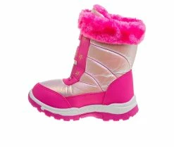Top 10 😉 Girls' Rugged Bear Little Kid & Big Kid Shooting Stars Snow 🥾 Boots Fuchsia 🧨 -GIRLS' BOOTS Shop 3 285