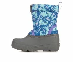 Deals 👏 Girls' Northside Toddler Icicle Winter 🥾 Boots Aqua/Lilac 😉 -GIRLS' BOOTS Shop 3 287