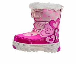 Best Sale 🔥 Girls' Disney Toddler & Little Kid Warm Minnie Winter 🥾 Boots Pink Fuchsia 😀 -GIRLS' BOOTS Shop 3 297