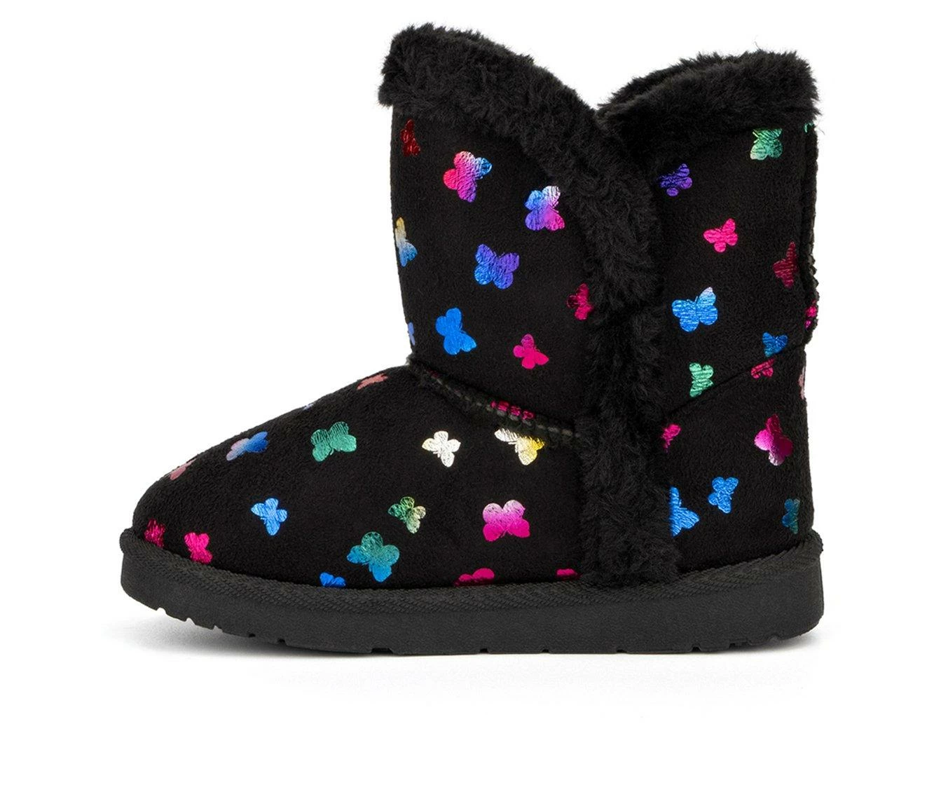 Top 10 ๐ Girls' Olivia Miller Little Kid & Big Kid Samantha Winter ๐ฅพ Boots Black/Multi ๐ 4 Top 10 ๐ Girls' Olivia Miller Little Kid & Big Kid Samantha Winter ๐ฅพ Boots Black/Multi ๐ - Image 4