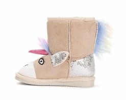 Best reviews of ⭐ Girls' MUK LUKS Toddler & Little Kid Luna Unicorn Winter 🥾 Boots Natural 🧨 -GIRLS' BOOTS Shop 3 306