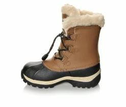 Brand new ✔️ Girls' Bearpaw Little Kid & Big Kid Kelly Winter 🥾 Boots Hickory 💯 -GIRLS' BOOTS Shop 3 316