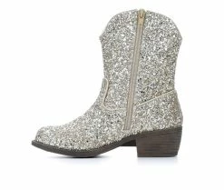 Promo 🎉 Girls' Self Esteem Little Kid & Big Kid Tessa Cowboy 🥾 Boots Champagne 🌟 -GIRLS' BOOTS Shop 3 323