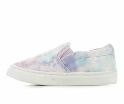Outlet ❤️ Girls' Capelli New York Toddler Tie Dye Slip-On 👟 Sneakers Pastel Combo 🌟 -GIRLS' BOOTS Shop 3 384
