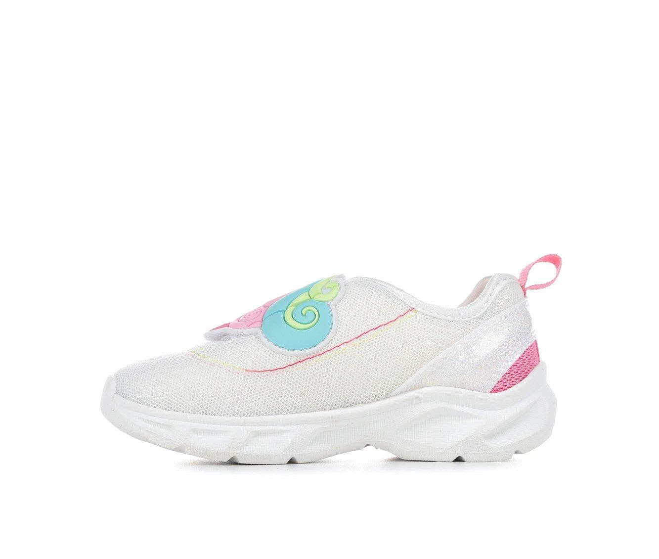 Wholesale ✨ Girls' Carters Toddler & Little Kid Hugh 2 Light-Up 👟 Sneakers White 🔔 4 Wholesale ✨ Girls' Carters Toddler & Little Kid Hugh 2 Light-Up 👟 Sneakers White 🔔 - Image 4