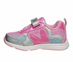 Cheap 💯 Girls' Disney Toddler & Little Kid CH89446C Minnie Mouse Light-Up 👟 Sneakers Silver/Pink 🎉 -GIRLS' BOOTS Shop 3 471