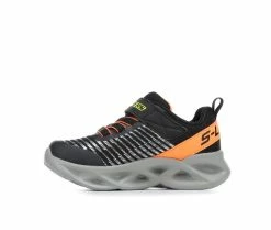 Best reviews of 🔔 Girls' Skechers Toddler Twisty Brights Light-Up 👟 Sneakers Blk/Orng/Grey 🎉 -GIRLS' BOOTS Shop 3 479
