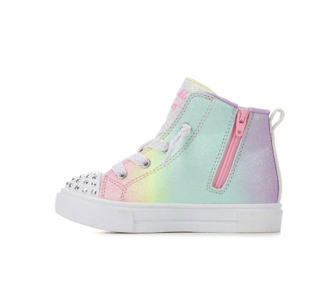 Cheapest ๐งจ Girls' Skechers Toddler Twinkle Sparks Wing Charm Light-Up High-Top ๐ Sneakers Multi โ๏ธ 4 Cheapest ๐งจ Girls' Skechers Toddler Twinkle Sparks Wing Charm Light-Up High-Top ๐ Sneakers Multi โ๏ธ - Image 4