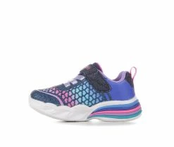 Discount 🌟 Girls' Skechers Toddler Heart Lights Sweetheart Light-Up 👟 Sneakers Nvy/Multi/Glitr ❤️ -GIRLS' BOOTS Shop 3 482