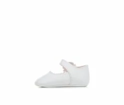 Best Sale 👏 Girls' Natural Steps Infant & Toddler Dinah Crib 👟 Shoes White 🧨 -GIRLS' BOOTS Shop 3 496