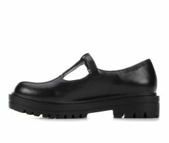 Buy 🤩 Girls' Unr8ed Little Kid & Big Kid Gabby Mary Jane 👠 Heels Black 💯 -GIRLS' BOOTS Shop 3 532