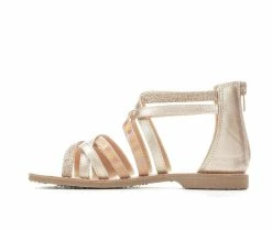 Hot Sale ✨ Girls' Self Esteem Little Kid & Big Kid Izzy 2 🩴 Sandals Rose Gold 🛒 -GIRLS' BOOTS Shop 3 570