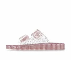 Cheap 🌟 Girls' MIA Little Kid & Big Kid Little Jewell Footbed 🩴 Sandals Pnk Translucent ✨ -GIRLS' BOOTS Shop 3 582