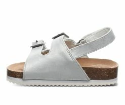 Deals 👍 Girls' Bearpaw Toddler & Little Kid Brooklyn Footbed 🩴 Sandals White Metallic 😉 9 Deals 👍 Girls' Bearpaw Toddler & Little Kid Brooklyn Footbed 🩴 Sandals White Metallic 😉 -GIRLS' BOOTS Shop 3 602