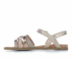 New 👏 Girls' Self Esteem Little Kid & Big Kid Isabelle 🩴 Sandals Rose Gold 👏 -GIRLS' BOOTS Shop 3 615