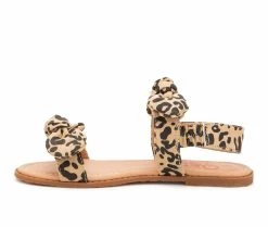 Buy 🌟 Girls' Olivia Miller Little Kid & Big Kid Rock Your Bow 🩴 Sandals Leopard 😀 -GIRLS' BOOTS Shop 3 630
