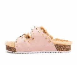 Discount ๐ Girls' Olivia Miller Little Kid & Big Kid Stud Lounge Fuzzy Footbed ๐ฉด Sandals Blush โจ 9 Discount ๐ Girls' Olivia Miller Little Kid & Big Kid Stud Lounge Fuzzy Footbed ๐ฉด Sandals Blush โจ -GIRLS' BOOTS Shop 3 639