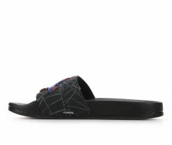 Hot Sale ⭐ Kids' Adidas Little Kid & Big Kid Adilette Shower Spiderman Sport Slides Black/Red 🔔 -GIRLS' BOOTS Shop 3 663