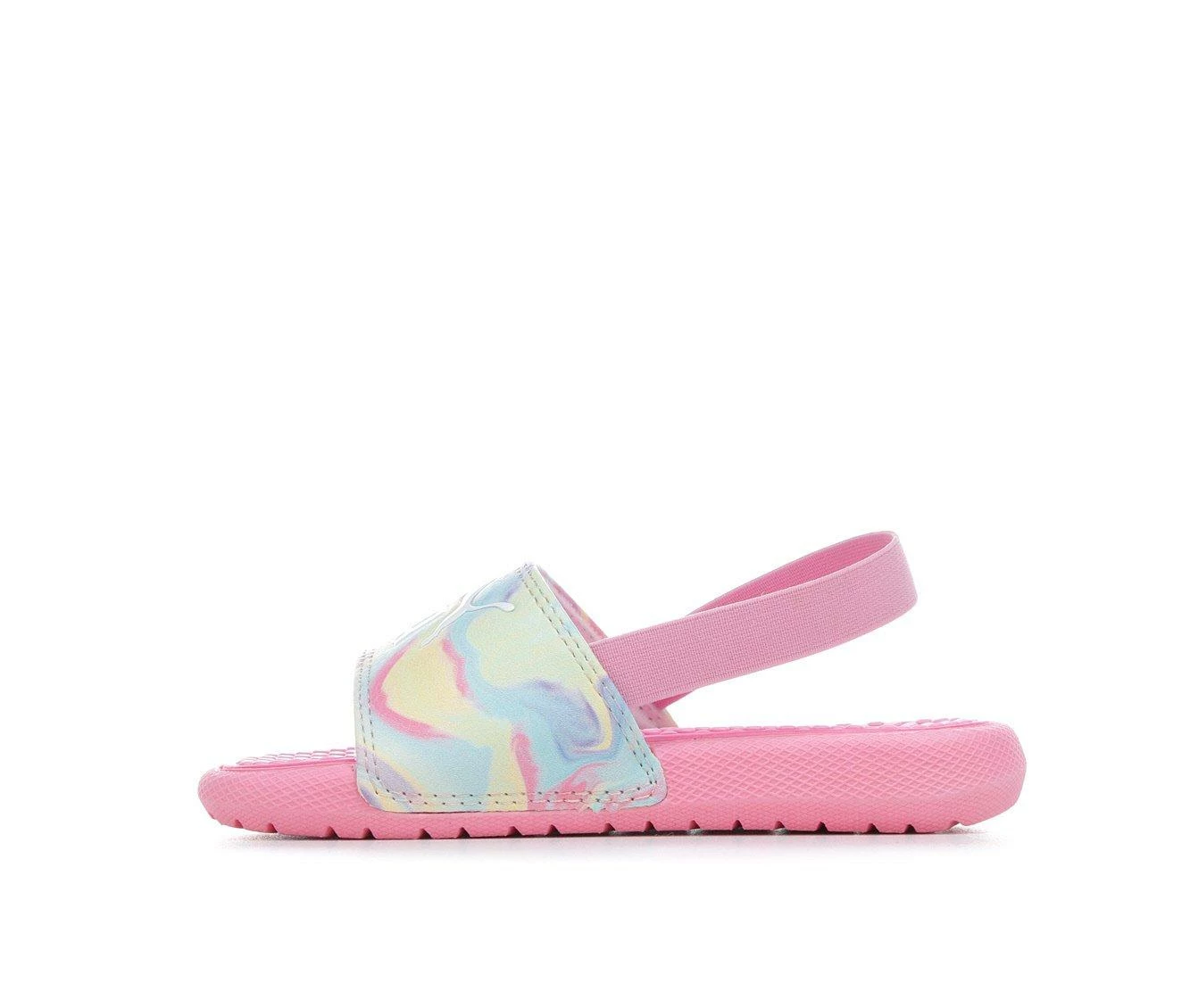Promo 👏 Girls' Puma Toddler Cool Cat Ice Cream Swirl Sport Slides Pastel Multi 😀 4 Promo 👏 Girls' Puma Toddler Cool Cat Ice Cream Swirl Sport Slides Pastel Multi 😀 - Image 4