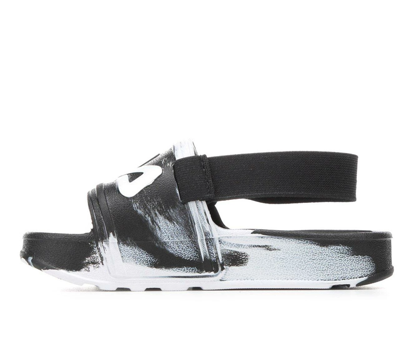 Deals ๐ Kids' Fila Toddler Sleek Slide Marble Sport Slides Black/Wht/Wht ๐ 4 Deals ๐ Kids' Fila Toddler Sleek Slide Marble Sport Slides Black/Wht/Wht ๐ - Image 4