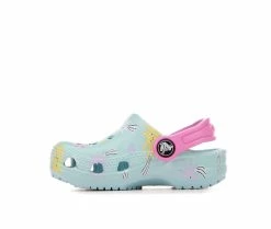 Buy 🛒 Girls' Crocs Toddler Classic Dream Clogs Pure Water/Mult ✔️ -GIRLS' BOOTS Shop 3 721