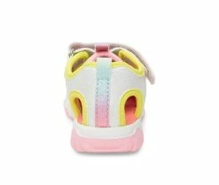 Coupon ❤️ Girls' Carters Toddler & Little Kid Metheor Closed Toe 🩴 Sandals Silver 🔥 -GIRLS' BOOTS Shop 3 730