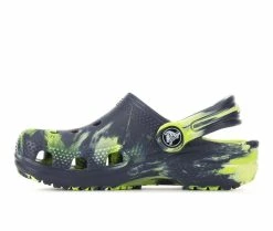 Wholesale 🎉 Kids' Crocs Toddler Classic Marbled Clogs Navy/Multi 🛒 -GIRLS' BOOTS Shop 3 758