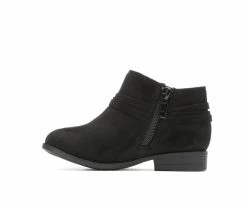 New 🛒 Girls' Unr8ed Toddler Reece Booties Black 🛒 -GIRLS' BOOTS Shop 3 94