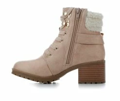 Buy 🤩 Girls' MIA Little Kid & Big Kid Little Annamaria Heeled 🥾 Boots Blush ✔️ -GIRLS' BOOTS Shop 3 95