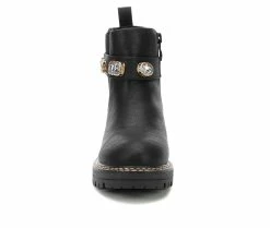 Outlet ✨ Girls' MIA Little Kid & Big Kid Lucaa 🥾 Boots Black 😍 -GIRLS' BOOTS Shop 4 100